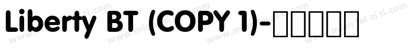 Liberty BT (COPY 1)字体转换
